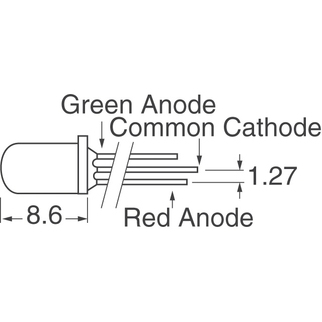 SSL-LX5097IGW Lumex Opto/Components Inc.  LED Indication - Discrete